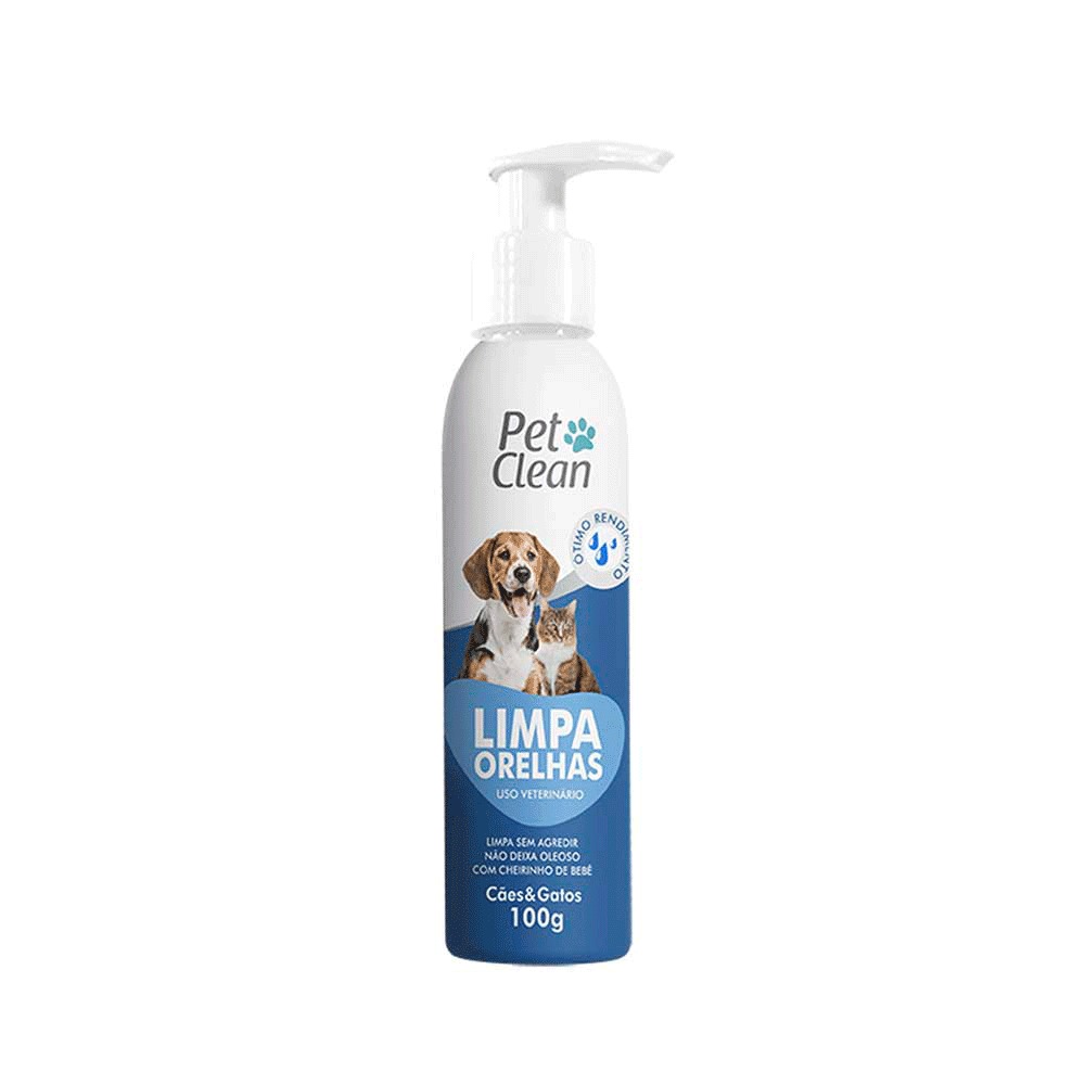 Limpa Orelhas Pet Clean 100g